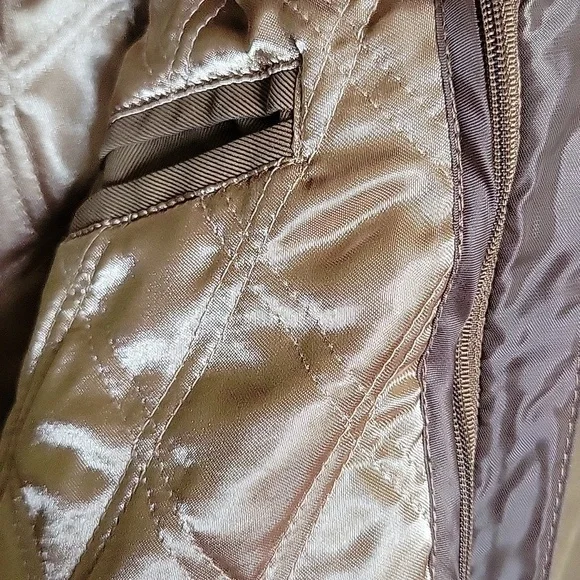 NWT London Fog Brown Double-Breasted Trench Coat - Picture 13 of 16